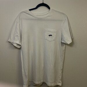 Vans white shirt with front pocket